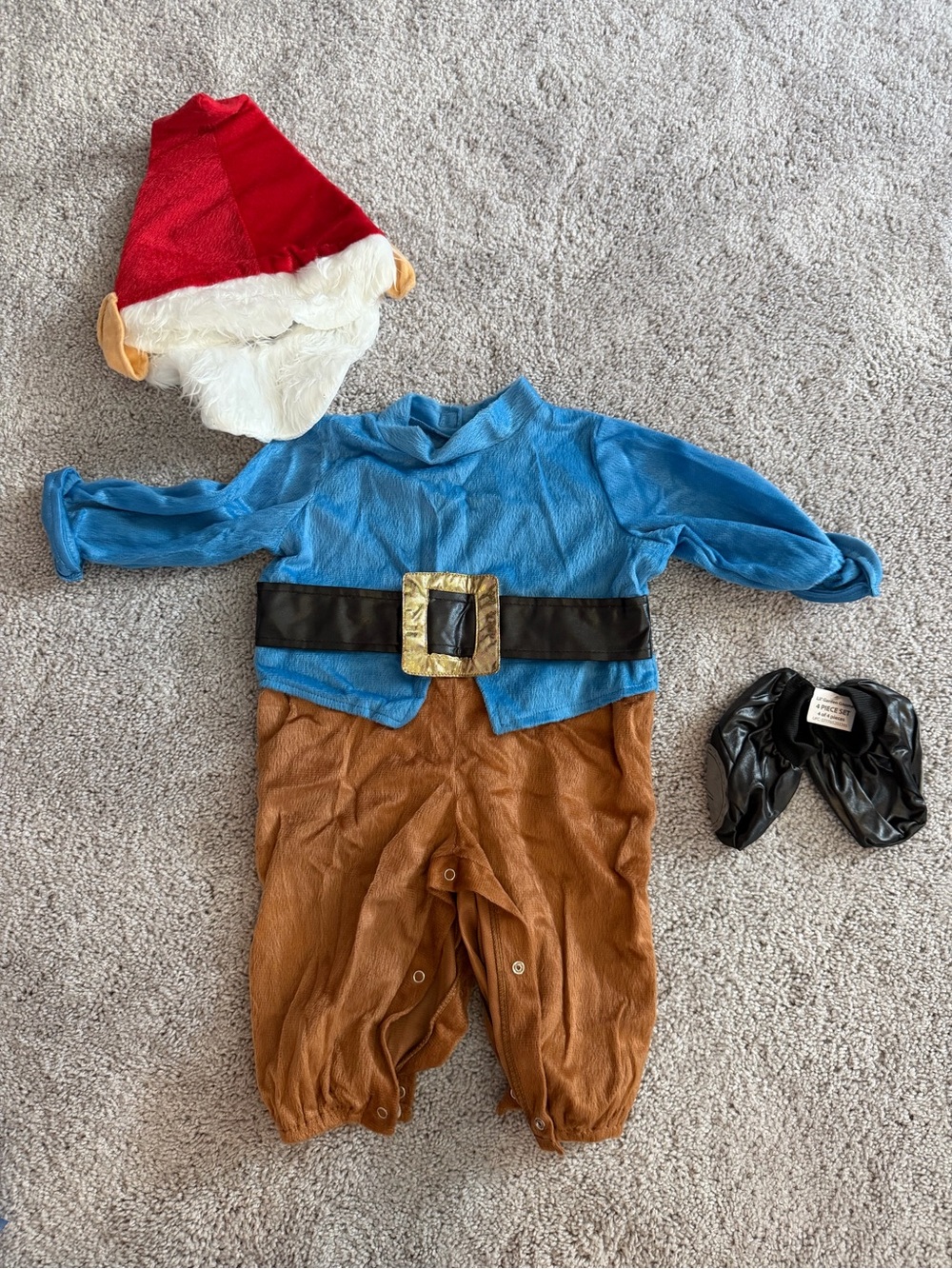 Baby Garden Gnome Costume 6-12mo